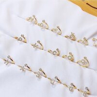 Nhẫn chữ cái bạc ta mạ vàng 24kara - VÀNG BẠC KHẢI KHẢI