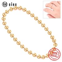 Nhẫn Cưới Mạ Vàng 14K Đính Hạt Kích Thước 1.5mm 6 Kích Cỡ Thời Trang Cho Nữ