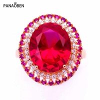 ♥Nhẫn Cưới Mạ Vàng Hồng 14K Sang Trọng 585