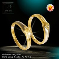 Nhẫn cưới vàng 18K
