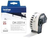 Nhãn cuộn liên tục Brother DK-22214 – Continuous Paper 12 mm × 30.48 m – nhãn giấy cuộn dài – chính hãng                         DK-22214