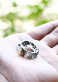 Nhẫn đá băng ngọc thủy tảo mệnh hỏa , mộc - Ngọc Quý Gemstones - 17