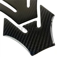 Nhãn dán bình xăng xe máy R1 Nhãn dán xương cá bằng sợi Carbon 5D, Trang trí tùy chỉnh xe đạp, Nhãn dán bình xăng chống nước và chống trầy xước.