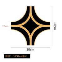 Nhãn dán chống nước, nhãn dán đường viền, gạch chịu mài mòn, nhãn dán sàn phòng khách, nhãn dán sàn, trang trí khe hở góc, gạch tự dính