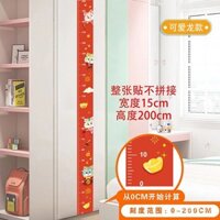 Nhãn dán đo chiều cao mới cho gia đình, thước đo chiều cao chính xác cho người lớn và trẻ em, nhãn dán chiều cao, công cụ đo chiều cao cho trẻ sơ sinh