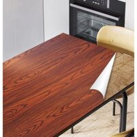 Nhãn dán gỗ chống thấm nước chống ẩm, giấy dán tường tự dính cho phòng ngủ, tủ quần áo, bàn làm việc, cửa gỗ, giấy dán tường cải tạo đồ nội thất cũ M2AC