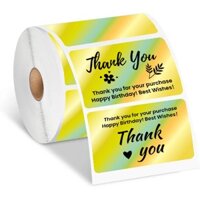 Nhãn dán nhãn vàng Phomemo Laser cho máy in vận đơn nhiệt