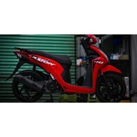 NHÃN DÁN TEM RỜI TRẮNG ĐEN CHO XE VISION DECAL 3 LỚP CHỐNG NƯỚC CAO CẤP