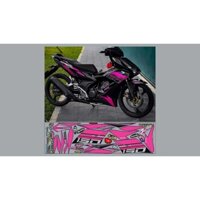 NHÃN DÁN TEM RỜI WINNER X ĐEN HỒNG CHO XE ĐEN DECAL LỚP CHỐNG NƯỚC ĐỘ BÁM DÍNH CAO