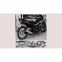 NHÃN DÁN TEM RỜI XÁM ĐEN CHO XE SONIC DECAL 3 LỚP CHỐNG NƯỚC CAO CẤP