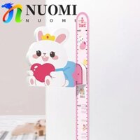 Nhãn dán trẻ em NUOMI, Nhãn dán tường chiều cao hoạt hình 3D cho bé, Thước đo chiều cao âm thanh nổi trang trí 65-180cm cho gia đình