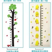 Nhãn dán tường 3D acrylic đo chiều cao mới, nhãn dán tường đo chiều cao cho bé, thước đo chiều cao cho phòng trẻ em