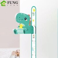 Nhãn dán tường chiều cao cho bé FUNG, Nhãn dán trẻ em quảng cáo 65-180cm, 3D thực tế với thước có thể tháo rời Thước đo chiều cao trang trí cho gia đình