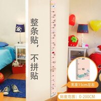 Nhãn dán tường Chiều cao hoạt hình mới toàn Bộ thước đo chiều cao người lớn Nhãn dán chiều cao trẻ em trang trí phòng trẻ em