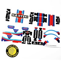 Nhãn dán tùy chỉnh cho LEGO 42096 Porsche 911 RSR Racer, chỉ nhãn dán.
