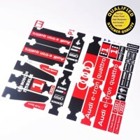Nhãn dán tùy chỉnh cho MOC LEGO Audi Hybrid Supercar, chỉ nhãn dán chất lượng cao cấp.