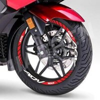 Nhãn dán vành xe máy  honda adv150/160 mags tem dán phản quangnhãn