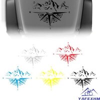 Nhãn dán Vinyl chống nước cho Decal Motorhome Tùy chỉnh hình xe của bạn