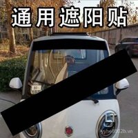 Nhãn dán xe cho xe ba bánh, xe đạp điện, xe bốn bánh, tấm che nắng trước, chặn ánh sáng, nhãn dán bảo vệ nắng, nhãn dán trang trí kính trước và sau