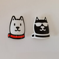 Nhãn dán xe đạp đầu kim loại mềm nhãn phụ kiện chống thấm nước sửa đổi hợp kim nhôm biển trang trí