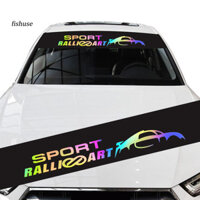 Nhãn dán xe hơi FSH Chống nắng Hiệu ứng hình ảnh tốt Họa tiết văn bản Kính chắn gió ô tô Vinyl Decal cho ô tô