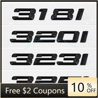 Nhãn Dán Xe Mới Cho Xe Bmw 3 Series F30 F31 F34 E21 E30 E36 E46 E90 E91 E92 E93 Nhựa Kim Loại Chữ 318i 320i 323i 325i Huy Hiệu Quốc Huy