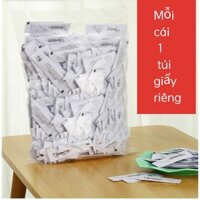 (Nhận đặt theo yêu cầu) Tăm chỉ nha khoa/ Dental floss/cho nhà nghỉ, khách sạn, du lịch (mỗi tăm 1 túi giấy riêng)