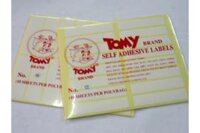 Nhãn Decal tomy 121