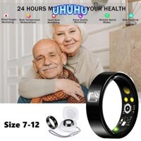 Nhẫn đeo tay UHHU NFC, có theo dõi giấc ngủ Vòng thông minh chống nước, Nhẫn theo dõi giấc ngủ chống bụi chất lượng cao Cặp đôi