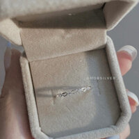 Nhẫn đính đá - Trang sức bạc Nobsilver