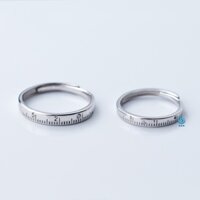 Nhẫn Đôi Bạc My Dream ,thương hiệu BEE sliver, chất liệu bạc s925 cao cấp , Free size(mã ND019)