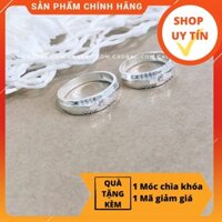 Nhẫn đôi bạc💝FREESHIP💝Giảm 5k nhập mã [NHAN DOI]💝Nhẫn đôi bạc Freedom Couple Rings