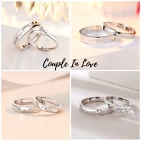 Nhẫn đôi nam nữ 20 KIỂU DÁNG cá tính mẫu MỚI NHẤT dành cho cặp đôi