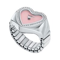 Nhẫn đồng hồ nữ Fossil WATCH RING dây thép không gỉ, mặt 18MM, ES5408 - Valentine
