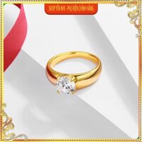 Nhẫn 🍎FREESHIP🍎 Nhẫn Nữ Mạ Vàng 24K, Đính Đá Sang Trọng Trang Nhã [nhan nu]