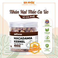 Nhân hạt macca Úc vị cà phê Nut Brew 200g tốt cho sức khoẻ và bà bầu (mắc ca)