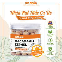 Nhân hạt macca Úc vị mật ong - gừng Nut Brew 200g tốt cho sức khoẻ và bà bầu (mắc ca)