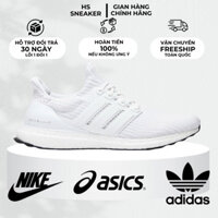 [Nhãn hiệu AU] Giày chạy bộ Adidas Ultra Boost 4.0 AU trọn hộp màu trắng