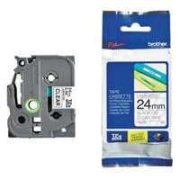 Nhãn in Brother TZE-251 (24mm chữ đen nền trắng)