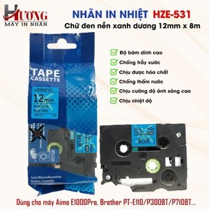 Nhãn in dùng cho máy P-Touch HZE-531