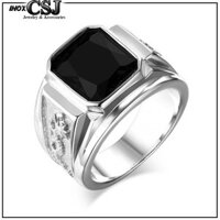 Nhẫn inox khắc rồng đá đẹp đẳng cấp n537 Pitaca