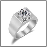 Nhẫn Inox Nam Đẳng Cấp Thép Không Gỉ Bảng Trơn-NN522 - Màu Vàng,7