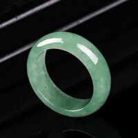 Nhẫn Jadeite hạng A Myanmar dành cho Nam Nữ, Nhẫn Đá Ngọc, Nhẫn Cặp Đôi, Nhẫn Ngọc, Nhẫn Thần Cờ Bạc 2024.4.24