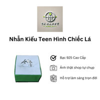 Nhẫn Kiểu Teen Hình Chiếc Lá
