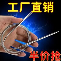 Nhẫn Kim Áo Len Kim Đan Dụng Cụ Đan Khăn Mũ Handmade Thép Không Gỉ Tuần Hoàn Kim Len Kim S