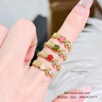 Nhẫn Kim Tiền 2025 Vàng 10K Lộc Nhất Duyên và Tài Lộc NNU229