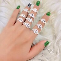 Nhẫn kim tiền bạc 925