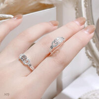 Nhẫn kim tiền bạc ta nhẫn nữ