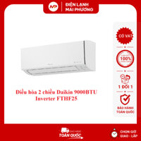 [NHẬN LẮP ĐẶT HN]Điều hòa Daikin 2 chiều 9000BTU inverter FTHF25XVMV - Bảo hành CHÍNH HÃNG