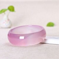 Nhẫn mã não hồng Brazil Charm Quà tặng cao cấp may mắn cho bạn bè và gia đình còn hàng
